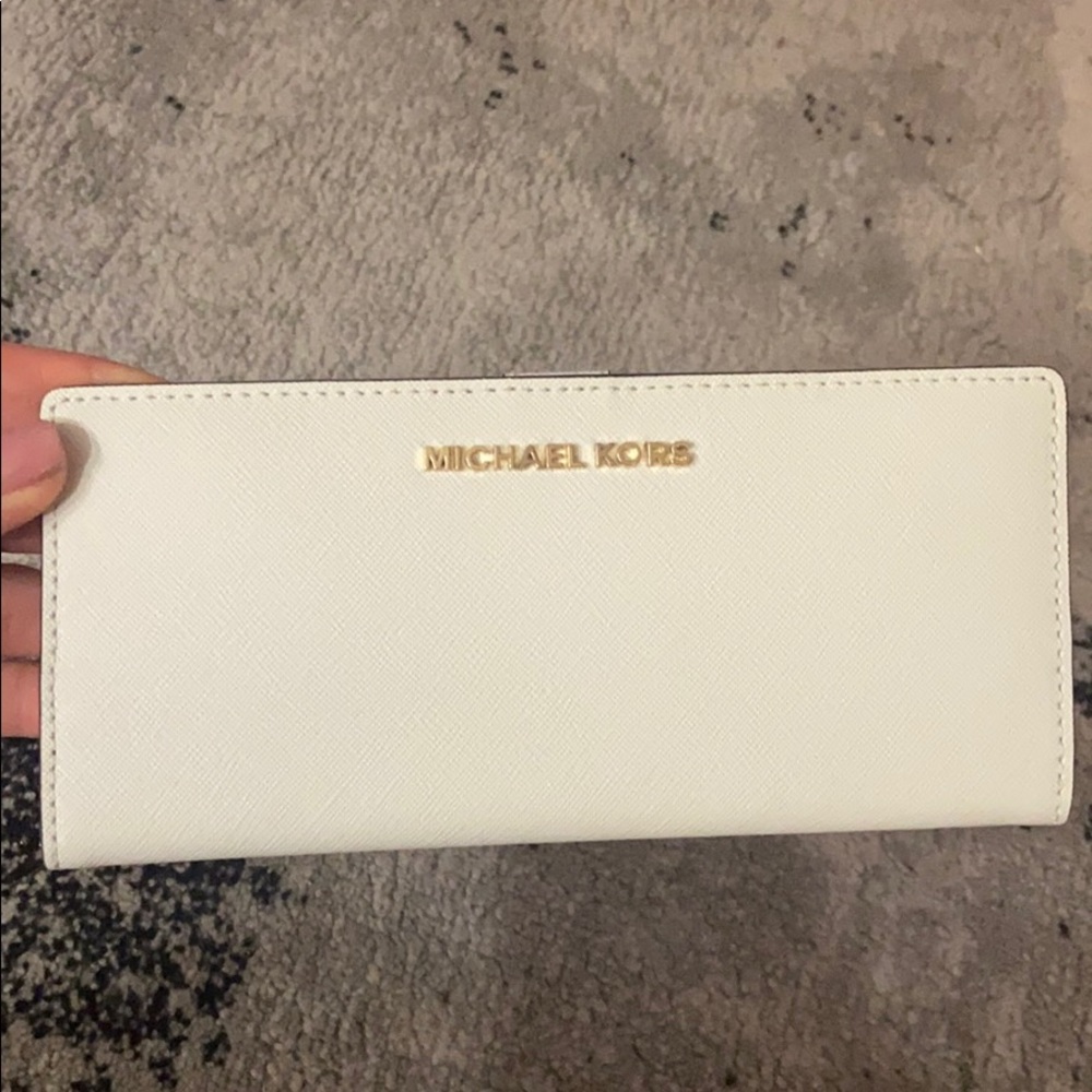 Michael kors slim bifold wallet leather